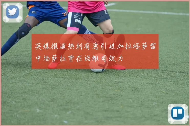 英媒报道热刺有意引进加拉塔萨雷中场萨拉曾在诺维奇效力